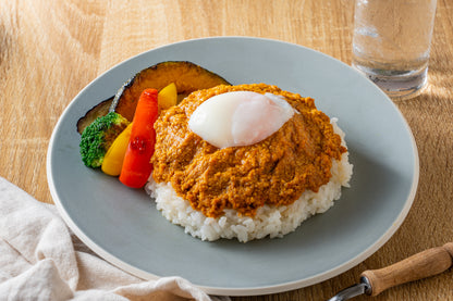 雲仙しまばら鶏のドライキーマカレー ライスセット