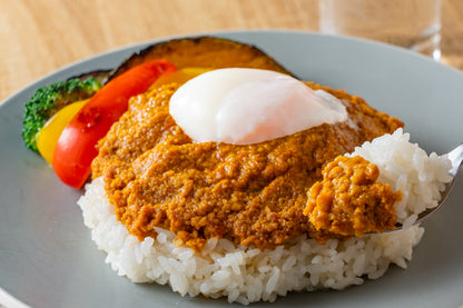 雲仙しまばら鶏のドライキーマカレー ライスセット